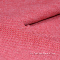 Tela de ropa interior de punto de punto rosa de color acrílico de algodón de algodón